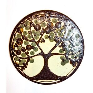 MCM Erling & Karin Heerwagen Ceramic Art Tree Danish Studio Pottery 1976 Signed